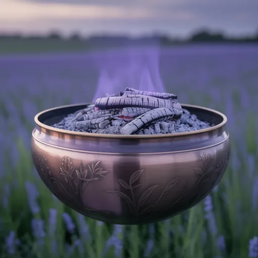 Wicca Kraeuter Lavendel für ruhige Abende feuerpraxis