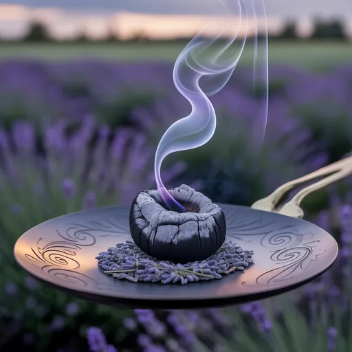 Wicca Kraeuter Lavendel für ruhige Abende raeucherung