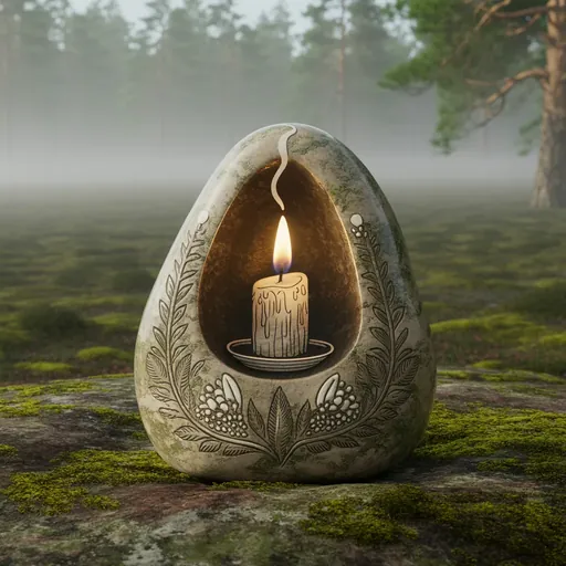 wicca Achtsamkeit beim Räuchern Kerzenarbeit