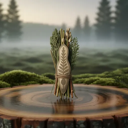 wicca Achtsamkeit bewusstes sitzen in der Natur Heilpflanzenbezug