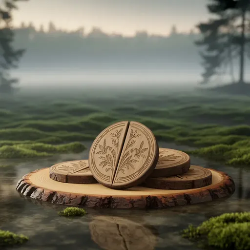 wicca Achtsamkeit bewusstes sitzen in der Natur Orakel Reflexion