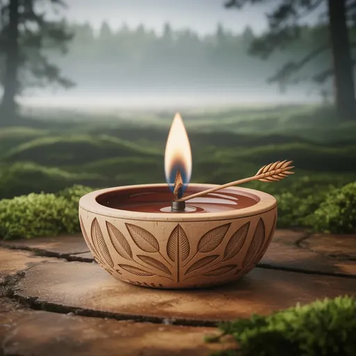 Wicca Achtsamkeit den eigenen Rhythmus erkennen Kerzenarbeit