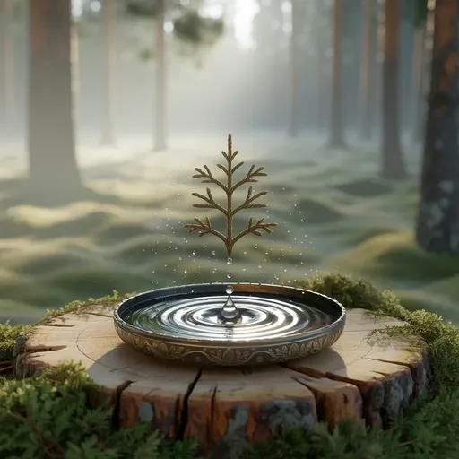 Wicca Achtsamkeit der Unterschied zwischen Ruhe und Flucht Wasserpraxis