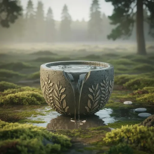 Wicca Achtsamkeit innere Sammlung im Alltag Wasserpraxis