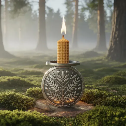 Wicca Achtsamkeit Körperwahrnehmung im Alltag Kerzenarbeit