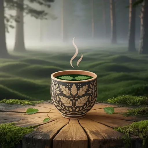 Wicca Achtsamkeit langsames Gehen Heilpflanzenbezug