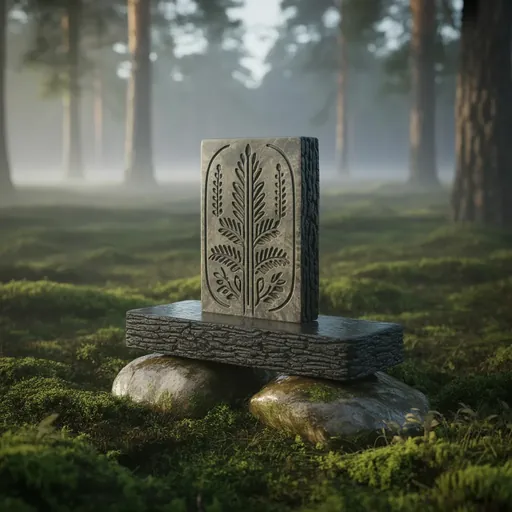 Wicca Achtsamkeit Ruhe in Übergängen finden Altaridee