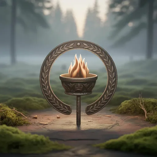 Wicca Achtsamkeit wie Natur den Geist beruhigt Feuerpraxis