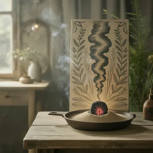 Wicca Alltagsrituale bewusstes Händewaschen als Übergang Raeucherung