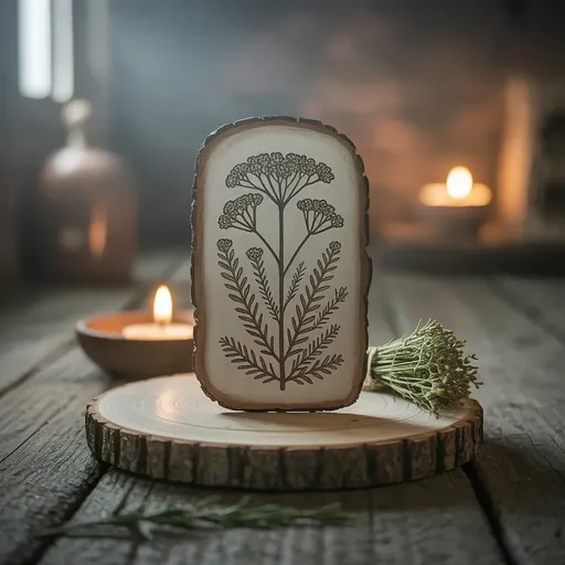 Wicca Alltagsrituale Kerzenmoment am Abend Kraeuterimpuls