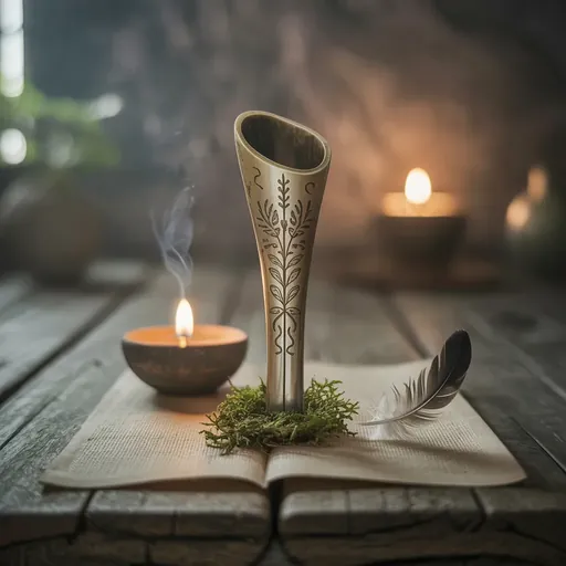 Wicca Alltagsrituale Kerzenmoment am Abend Luft praxis