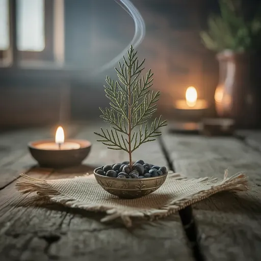 Wicca Alltagsrituale Kerzenmoment am Abend Raumreinigung