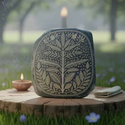 Wicca Alltagsrituale kleine Naturgabe im Alltag Altaridee