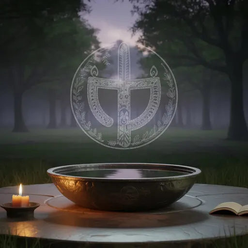 wicca Altar Altare ohne Überladung orakel reflexion