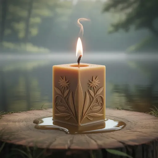 Wicca Heilung Achtsamkeit bei Traurigkeit Kerzenarbeit