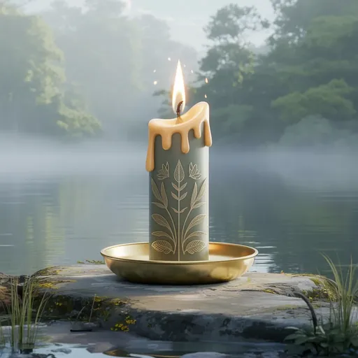 Wicca Heilung der Körper als Warnsignal Kerzenarbeit