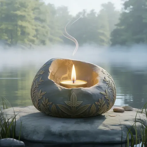 Wicca Heilung der Wert bewusster Rückzuge Kerzenarbeit