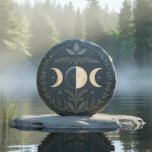 Wicca Heilung der Wert bewusster Rückzuge Mondphase