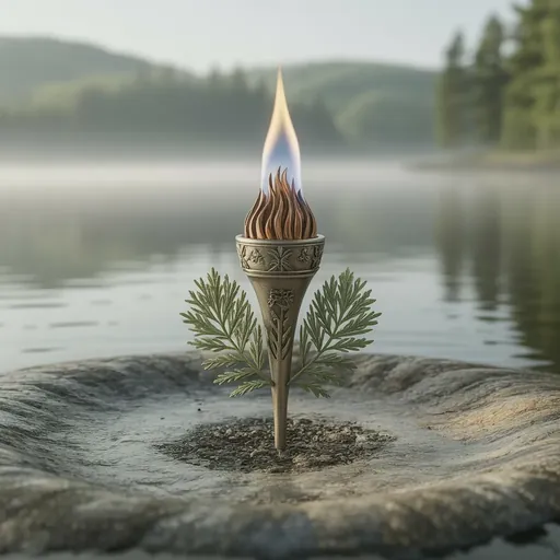 Wicca Heilung kleine beruhigende Gewohnheiten Feuerpraxis