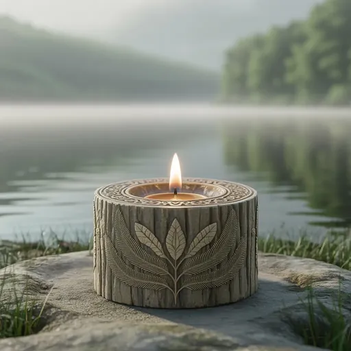 Wicca Heilung kleine beruhigende Gewohnheiten Kerzenarbeit