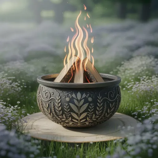 Wicca Kräuter die Atmosphare natürlicher Düfte Feuerpraxis