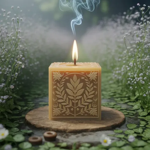 Wicca Kräuter die Atmosphare natürlicher Düfte Kerzenarbeit