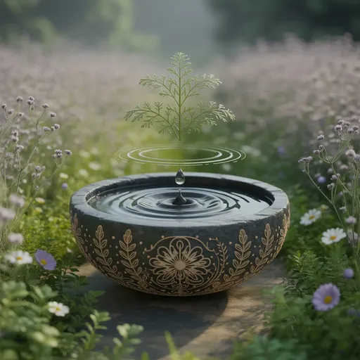 Wicca Kräuter die Atmosphare natürlicher Düfte Wasserpraxis