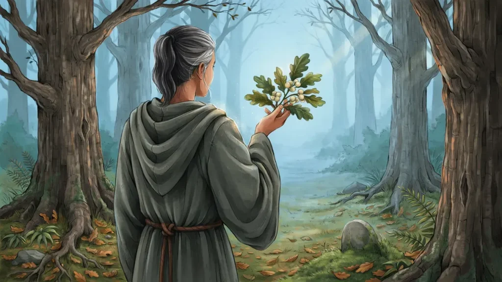 Eichenhaine gelten als Druidenorte – doch belegtes Wissen über ihre Riten fehlt.