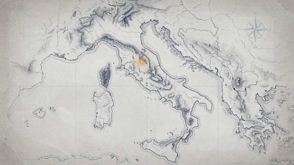 Italien im Blick vieler Seher – Rom als leuchtende Mitte.