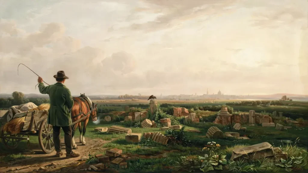Ein Fuhrmann, eine Peitsche – und eine Stadt, die nur noch Ahnung ist.