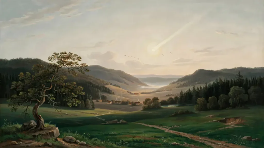 Als Mahnung davor: ein weithin sichtbares Zeichen am Himmel.